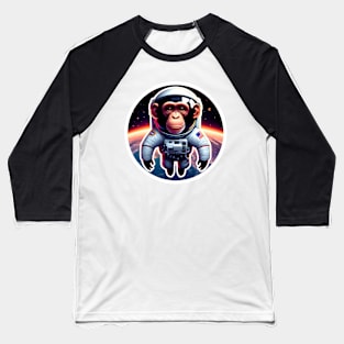 Space Monkey Baseball T-Shirt